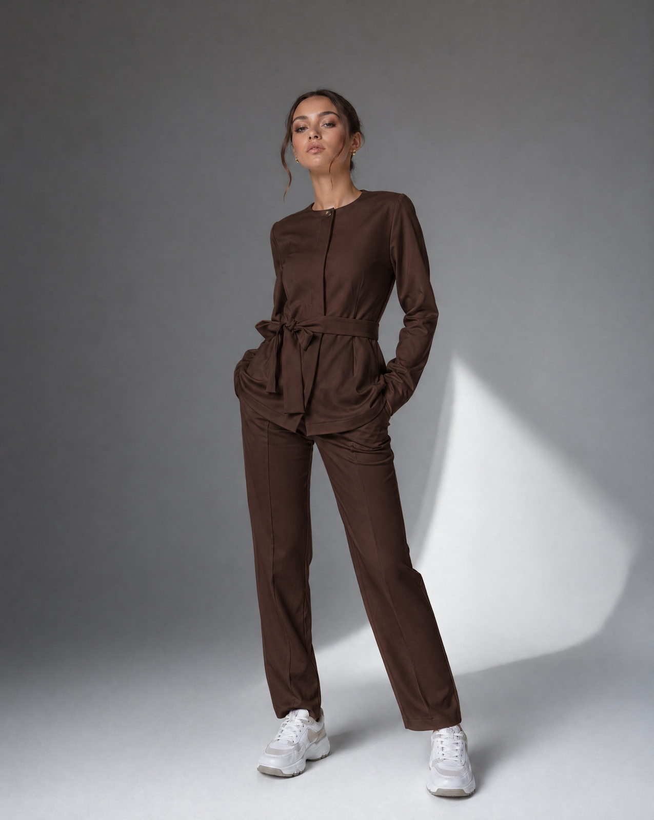 Front-Button Jacket Berit