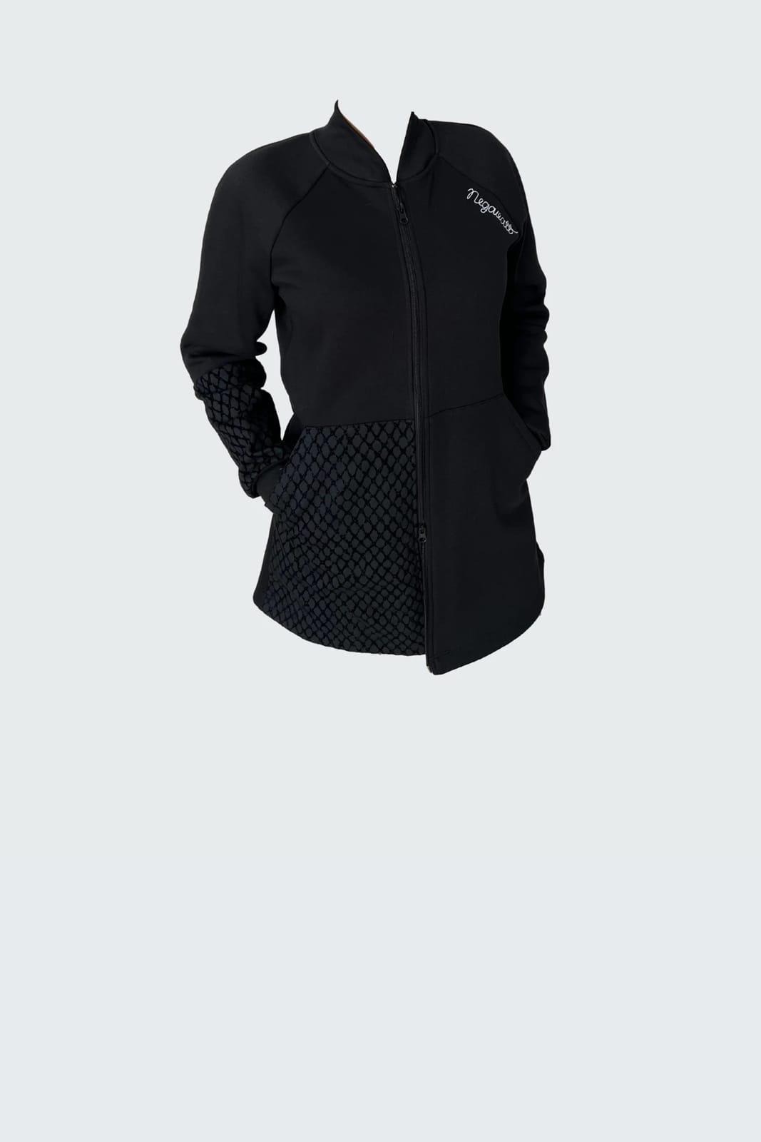 Zip-Up Coat Hoodie Ada