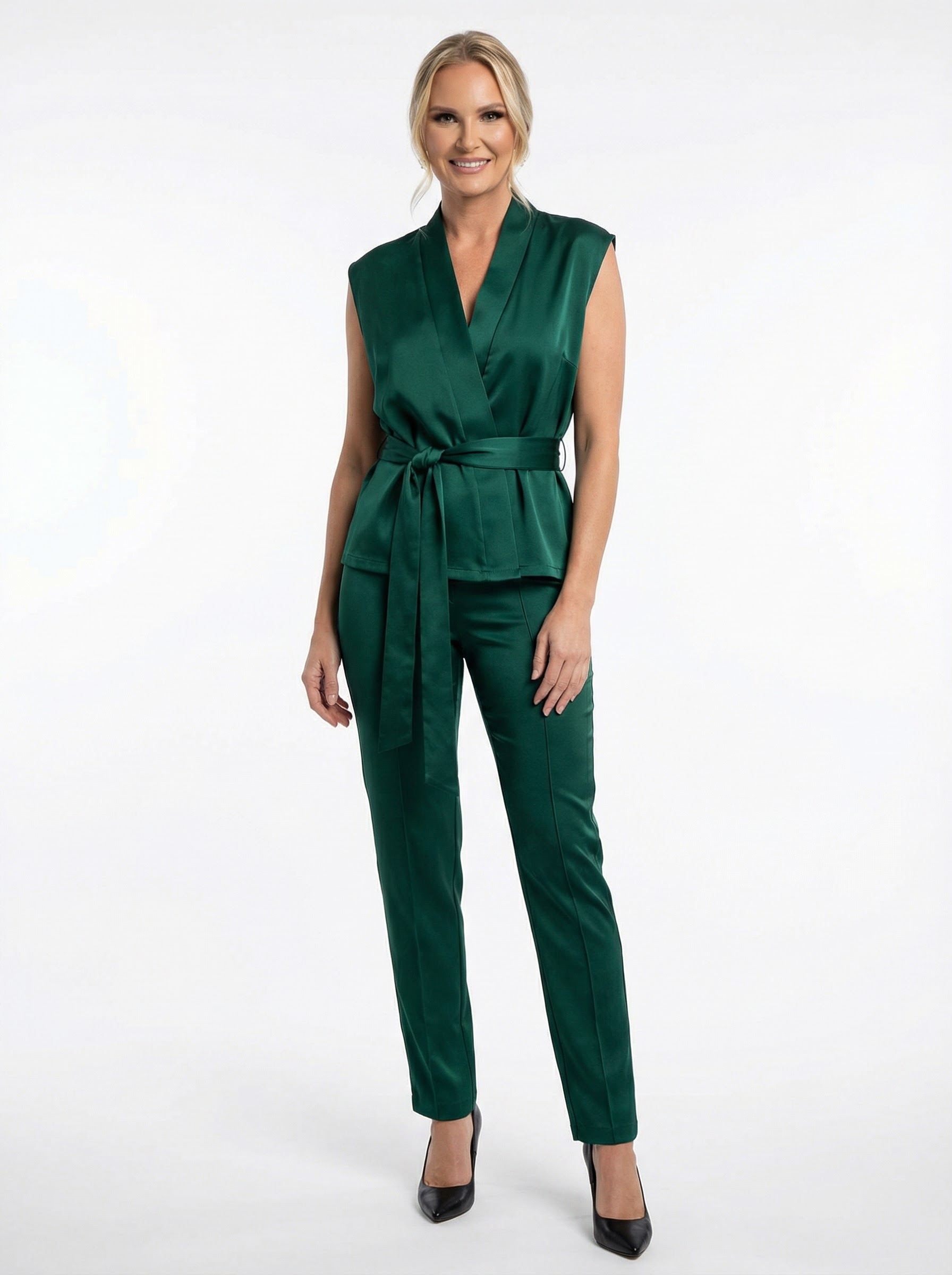 Set Lucy (wrap vest + pants)