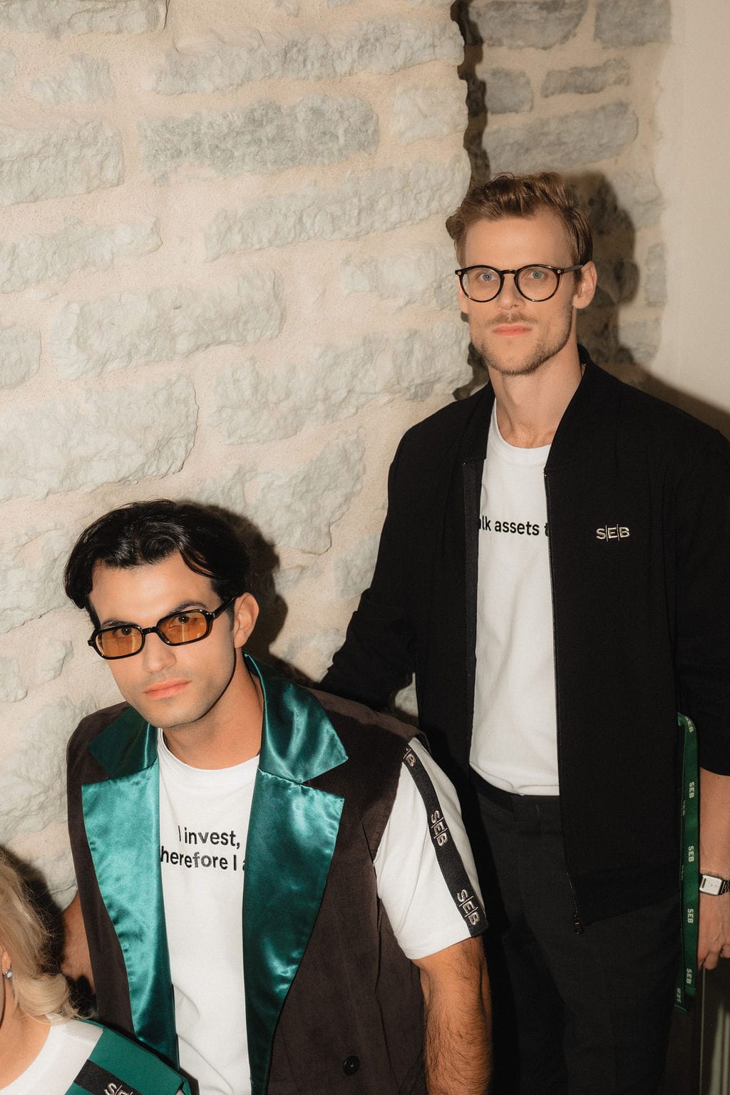 Black Oversized Bomber Jacket SEB