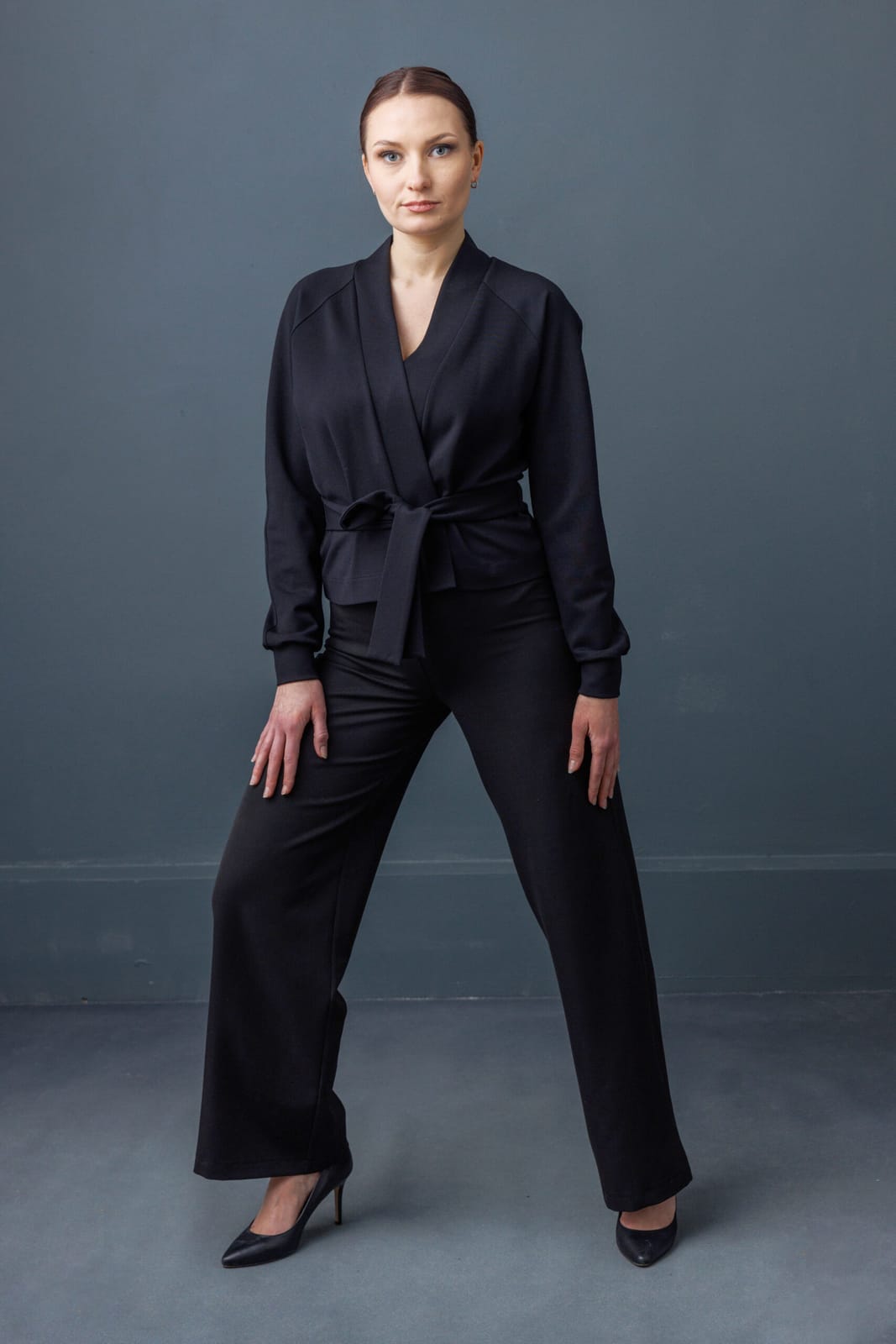 Long Wrap Jacket Marian