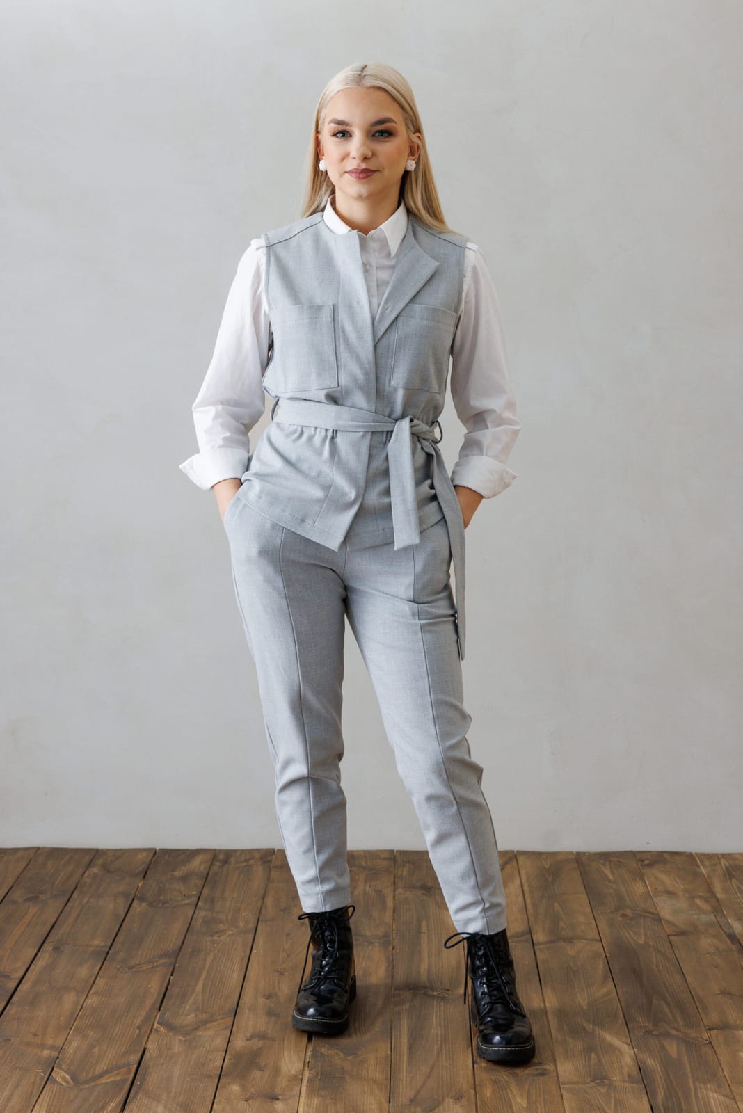 Straight-Cut Pants Anna